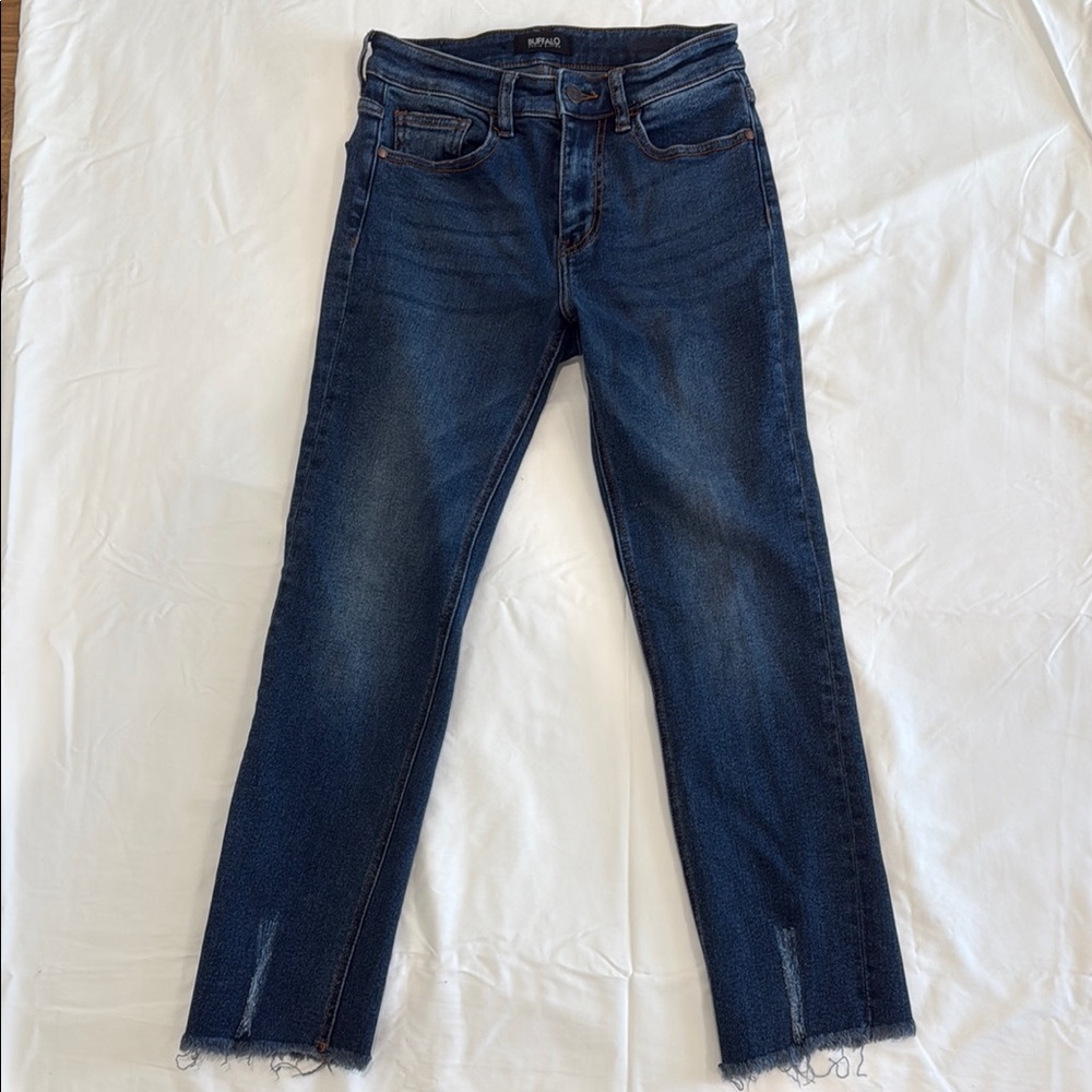 Bufalo Blue Skinny Jeans with Vintage Wash